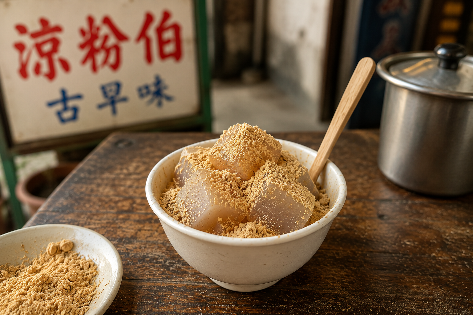 萬華推薦美食小吃 涼粉伯｜一碗快要消失的台灣古早味甜點 @ELSA菲常好攝