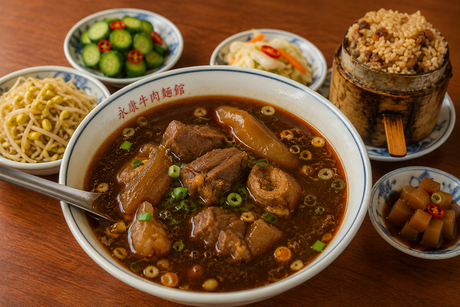 永康牛肉麵｜台北永康街60年老字號！米其林必比登推薦，紅燒半筋半肉＋粉蒸排骨必點 @ELSA菲常好攝